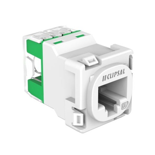 Clipsal RJ45 JACK CAT6 UTP 30M WHITE