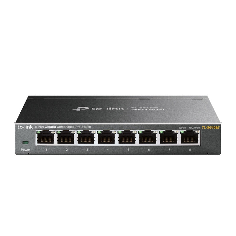 TP-LINK TL-SG108E 8-port Gigabit Easy Smart Switch